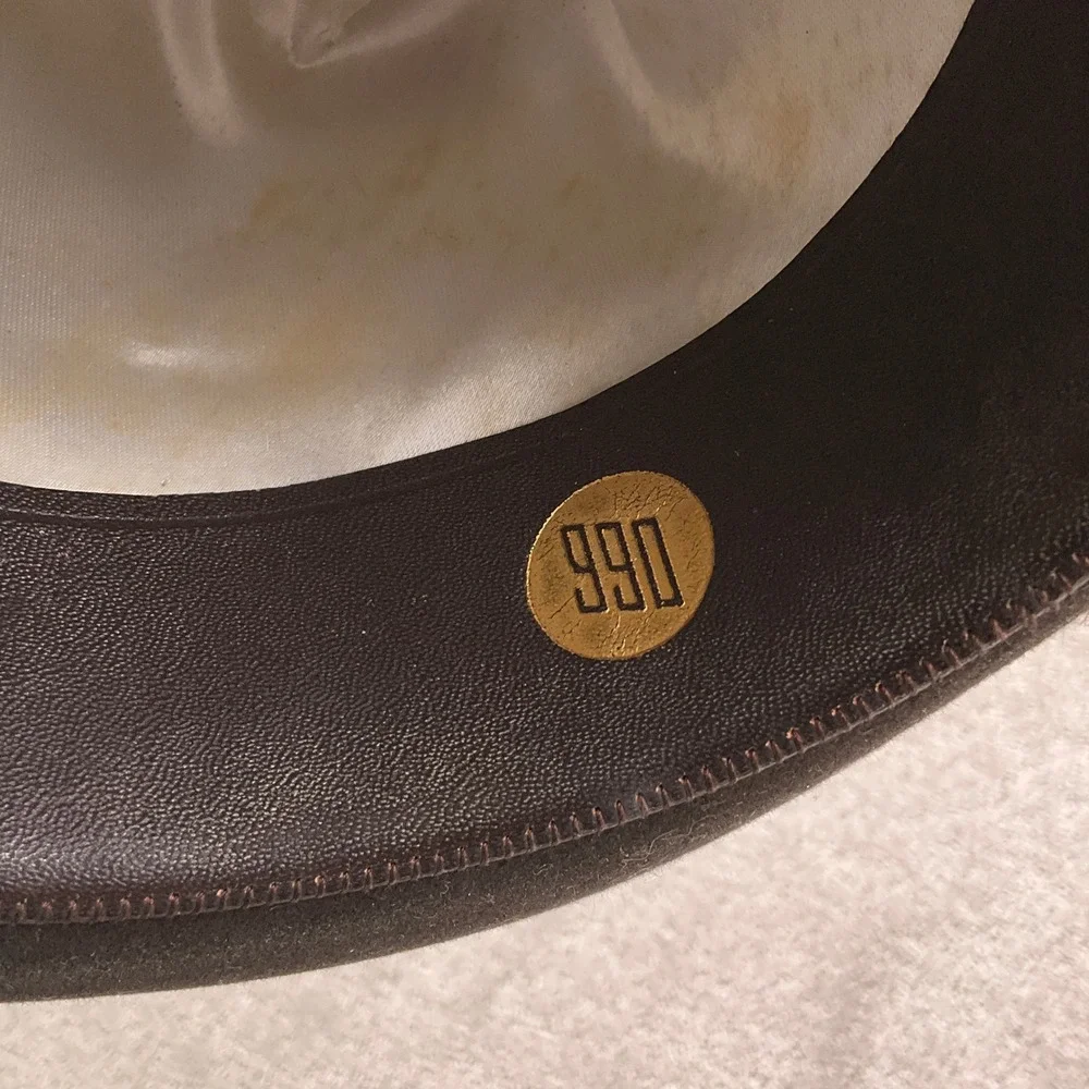 WL Strain Hat Mens 6 7/8‎ Brown Melorol Resistol 990 Self Conforming Fedora VTG